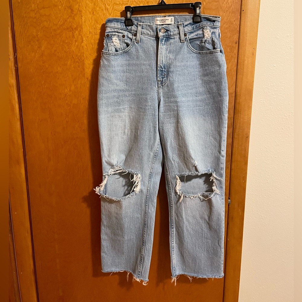 Abercrombie & Fitch, Curve Love, The 90s Straight Ultra High Rise